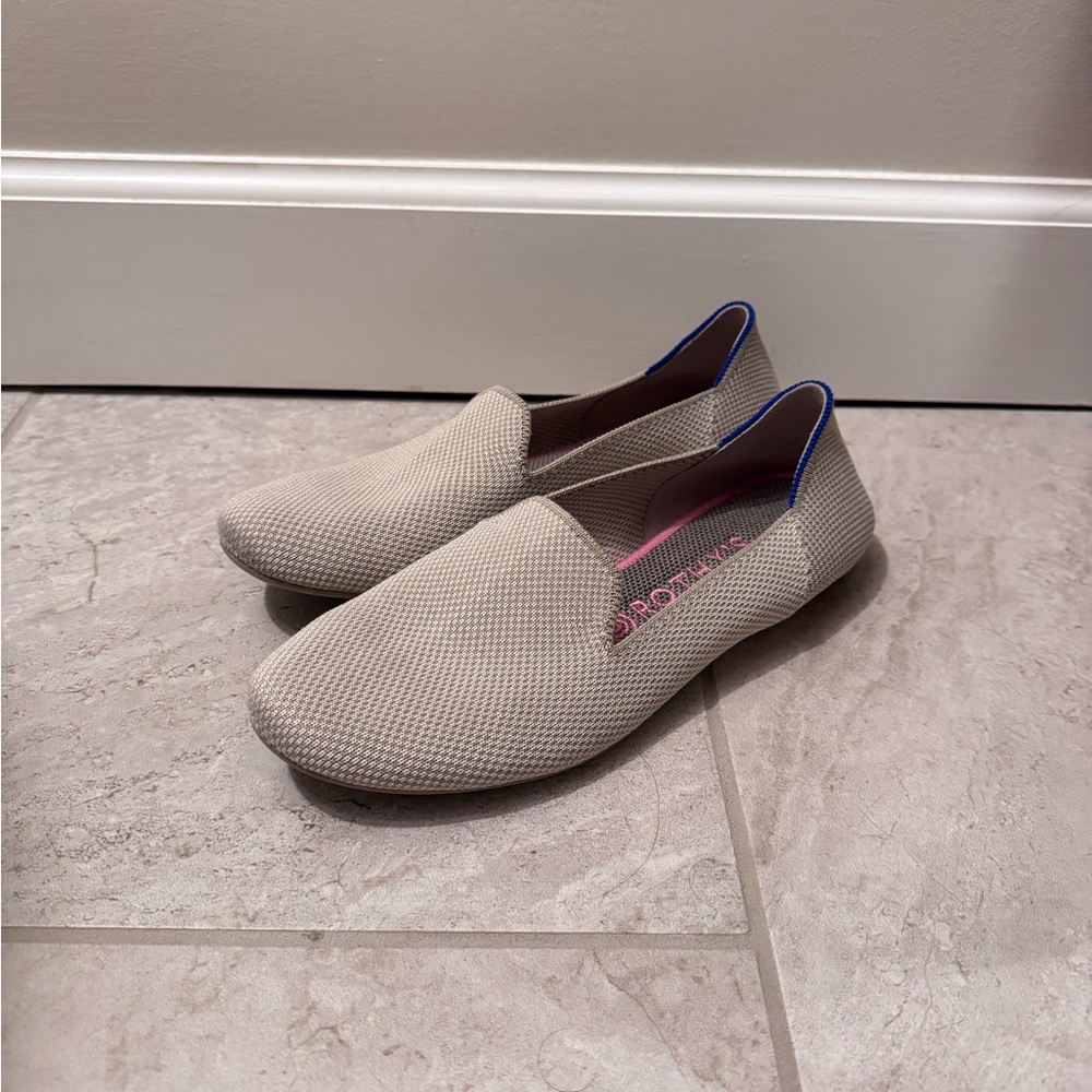 Rothy's Beige Loafers
